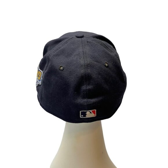 New York Yankees 1999 World Series Patch New Era 59Fifty fitted hat cap 7 1/8 - Picture 3 of 8